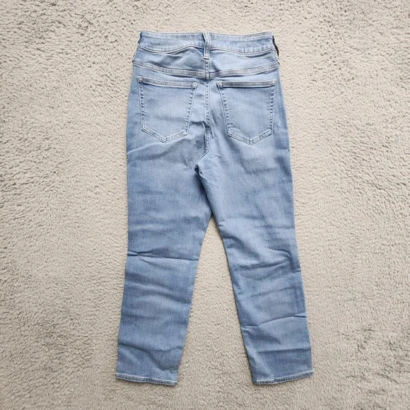 J Crew Slim Straight Jean Curvy Super Stretch Womens 26 Light‎ Wash NEW w/ Tag - Picture 10 of 16